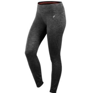 asics grey cropped leggings